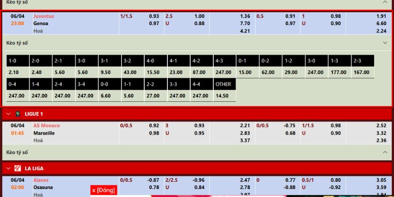 Nhận Định Trận Đấu Juventus Vs Genoa Lúc 23h00 Ngày 06/04 4 Soi kèo cuộc đối đầu diễn ra sắp tới