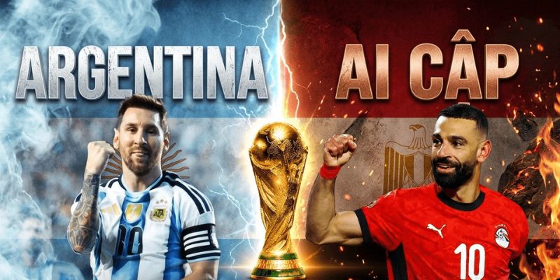 Lịch sử đối đầu của hai tuyển Argentina với Ai Cập