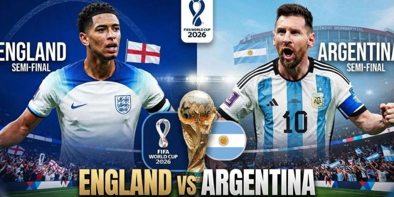 Nhận định phong độ Anh vs Argentina