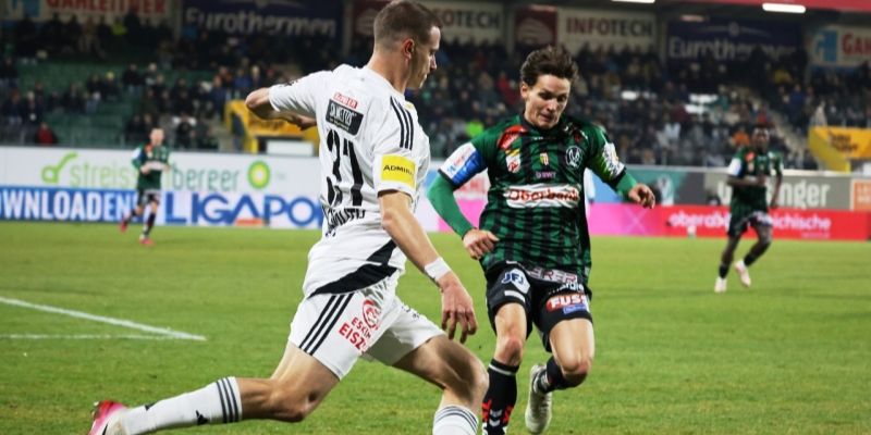 Phong độ của Ried và Rapid Wien thời gian qua